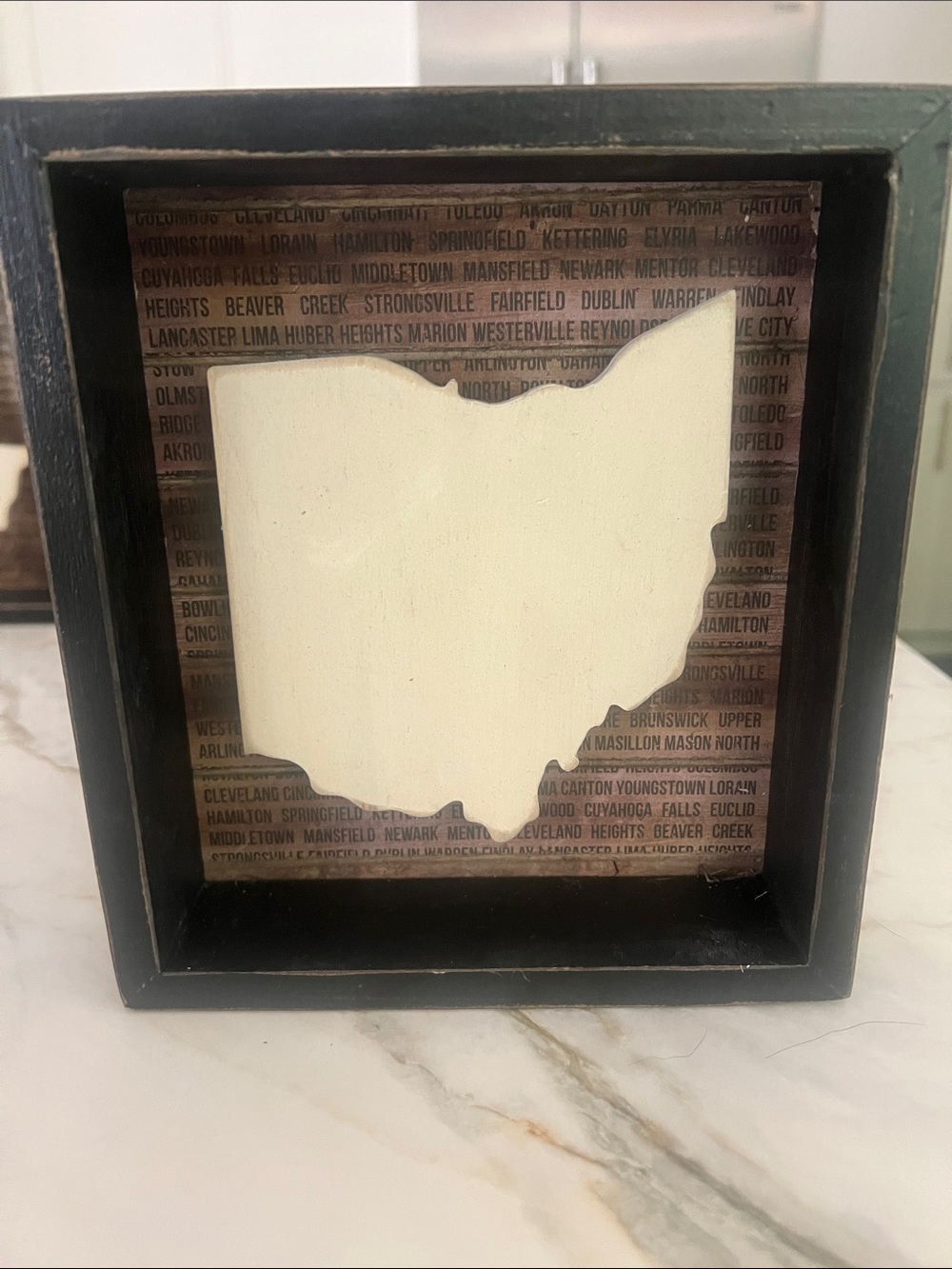 Primitives By Kathy Ohio 3D State Heart Art
